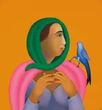 Untitled by Manjit Bawa, Oil on canvas, sold Jun 2008