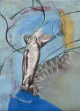 Untitled by Anandajit Ray, Mixed media on paper, sold Jun 2008