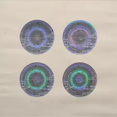 C.S by A. Balasubramaniam, Silkscreen on paper, sold Jun 2008