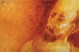 Untitled by Akbar Padamsee, Oil on canvas, sold Jun 2008
