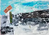 Untitled by Ram Kumar, Acrylic on paper, offered Jun 2008