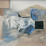Untitled by Laxman Shrestha, Oil on canvas, offered Jun 2008