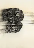 The Secret Garden II by Anju Dodiya, Watercolour and charcoal on paper, offered Jun 2008