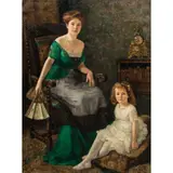 Untitled by Bart Peizel, 1917, oil on canvas, sold Jun 2026