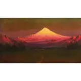 Mt. Hood from the Sandy River by James Everett Stuart, oil on canvas, sold Jun 2026