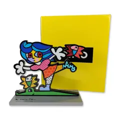 Untitled by Romero Britto, mixed media, sold Aug 2026