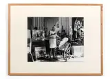 Pablo Picasso - Cannes, 1956 by André Villers, Épreuve argentique (c. 2000), sold May 2023