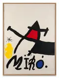Grand Palais by Joan Miró, 1971, Lithographie en couleurs, sold May 2023