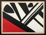 L'Acier du Constructeur by Alexander Calder, 1969, Lithographie en couleurs imprimée sur Lana, sold May 2023
