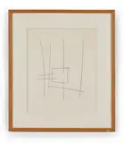 Sans titre by Nicolas de Staël, 1951, Eau-forte en noir, sold May 2023