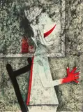 El grito by Rufino Tamayo, 1975, Lithographie en couleurs, sold May 2023