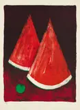 Tajada de sandias by Rufino Tamayo, 1969, Lithographie en couleurs, sold May 2023