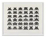 Repetition, Variation, Evolution by Invader, 2017, Sérigraphie en couleurs, sold May 2023