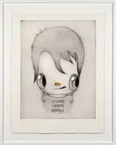 Second Chance Always by Javier Calleja, 2021, Eau-forte rehaussée à l'aquarelle et au crayon, sold May 2023