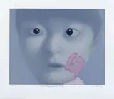 My Daughter by Zhang Xiaogang, 2002, Lithographie en couleurs, sold May 2023