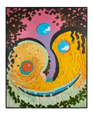 Zero by Uwe Henneken, 2008, Huile sur toile, sold Jun 2023