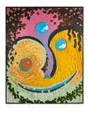 Zero by Uwe Henneken, 2008, Huile sur toile, sold Jun 2023