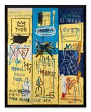 Charles the First - 1982 / 2004 by Jean-Michel Basquiat, Sérigraphie en couleurs sur papier Saunders Hot Press, sold Jun 2023