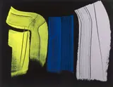 T-1970-H30 by Hans Hartung, 1970, Acrylique et grattage sur toile, sold Jun 2023