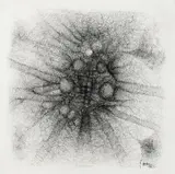 Ensemble de 2 oeuvres sur papier by Fred Deux, 1961-65, Encre sur papier, sold Jun 2023