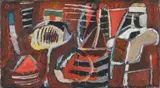 Intérieur by André Lanskoy, Huile sur toile, sold Jun 2023