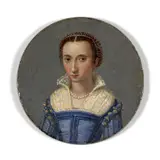 Recto : Portrait de femme au collier de perles ; Verso : Figure allégorique by Alessandro Allori, Légendé 'TAVRV[M] TE SOL OBSECRO MODO REVISAM. UTINAM VISVS RESTITUERETUR MIHI. ET AVDITUS SIMVL.' à droite au verso, sold Mar 2023