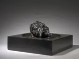 Tête de saint Jean-Baptiste by Alfredo Pina, Bronze à patine brun foncé, sold Mar 2023