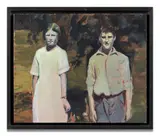 Les enfants (série "Les Insoumis") by Claire Tabouret, 2012, Acrylique sur toile, sold Dec 2023