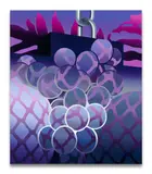 Tight curve I by Amélie Bertrand, 2019, Huile sur toile, sold Dec 2023