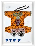 Paper 28 by Jordy Kerwick, 2021, Technique mixte sur papier, sold Dec 2023