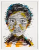 Espérance by Hom Nguyen, 2021, Technique mixte, crayon, acrylique et encre de Chine sur papier, sold Dec 2023