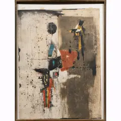 Entre Les Saisons by Johnny Friedlander, 1967, etching and aquatint, sold Jun 2026