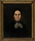 portrait of a woman by Henry Peterson, oil on canvas, sold Sep 2013