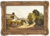 landscape by William P. Cartwright, oil on canvas, sold Sep 2013