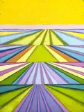 Untitled by Janet Cooling, 2016, acrylic on masonite, sold Sep 2024
