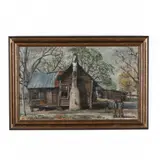 The Chimney by Maurice Grosser, Oil on canvas, sold Nov 2020