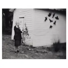 Bird Woman by Elijah Gowin, 1999, Archival pigment print, sold Oct 2020