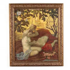 Garden Delight by Igor Zaytsev, Oil on canvas, sold Oct 2020