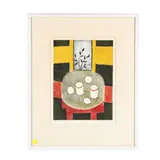 Still Life by Ruth Singley Ensign, Etching and aquatint, sold Oct 2020