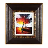 Sunset Sail by Alexandre Renoir, Oil on canvas, sold Oct 2020