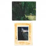 Two Landscapes with Leaping Nude by Don Neiser, Casein on board, sold Oct 2020