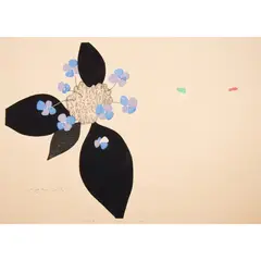 Untitled by Kiyoshi Saitō, woodblock with embossing, sold Jul 2026