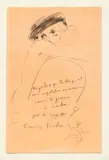 Sans date [vers 1949 / 1950]. by Francis Picabia, Dessin original signé., sold May 2023