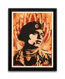 Black Panther by Shepard Fairey, 2004, Sérigraphie en couleurs, sold Apr 2023