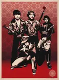 Defiant Youth by Shepard Fairey, 2009, Sérigraphie en couleurs, sold Apr 2023
