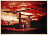 America's Favorite by Shepard Fairey, 2010, Sérigraphie en couleurs, sold Apr 2023