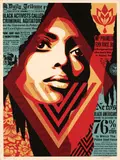 Bias by Numbers by Shepard Fairey, 2017, Sérigraphie en couleurs, sold Apr 2023