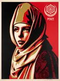 Universal Personhood by Shepard Fairey, 2013, Sérigraphie en couleurs, sold Apr 2023
