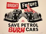 Bright Future by Shepard Fairey, 2012, Sérigraphie en couleurs, sold Apr 2023