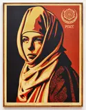 Universal Personhood by Shepard Fairey, 2013, Sérigraphie sur bois, sold Apr 2023